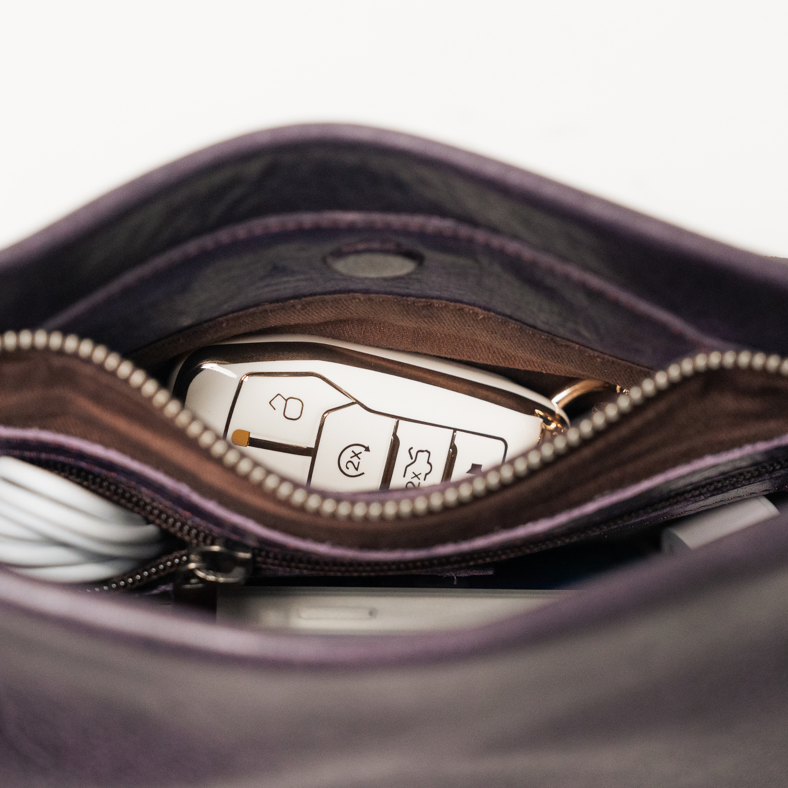 Ivy Leather Crossbody Shoulder Bag