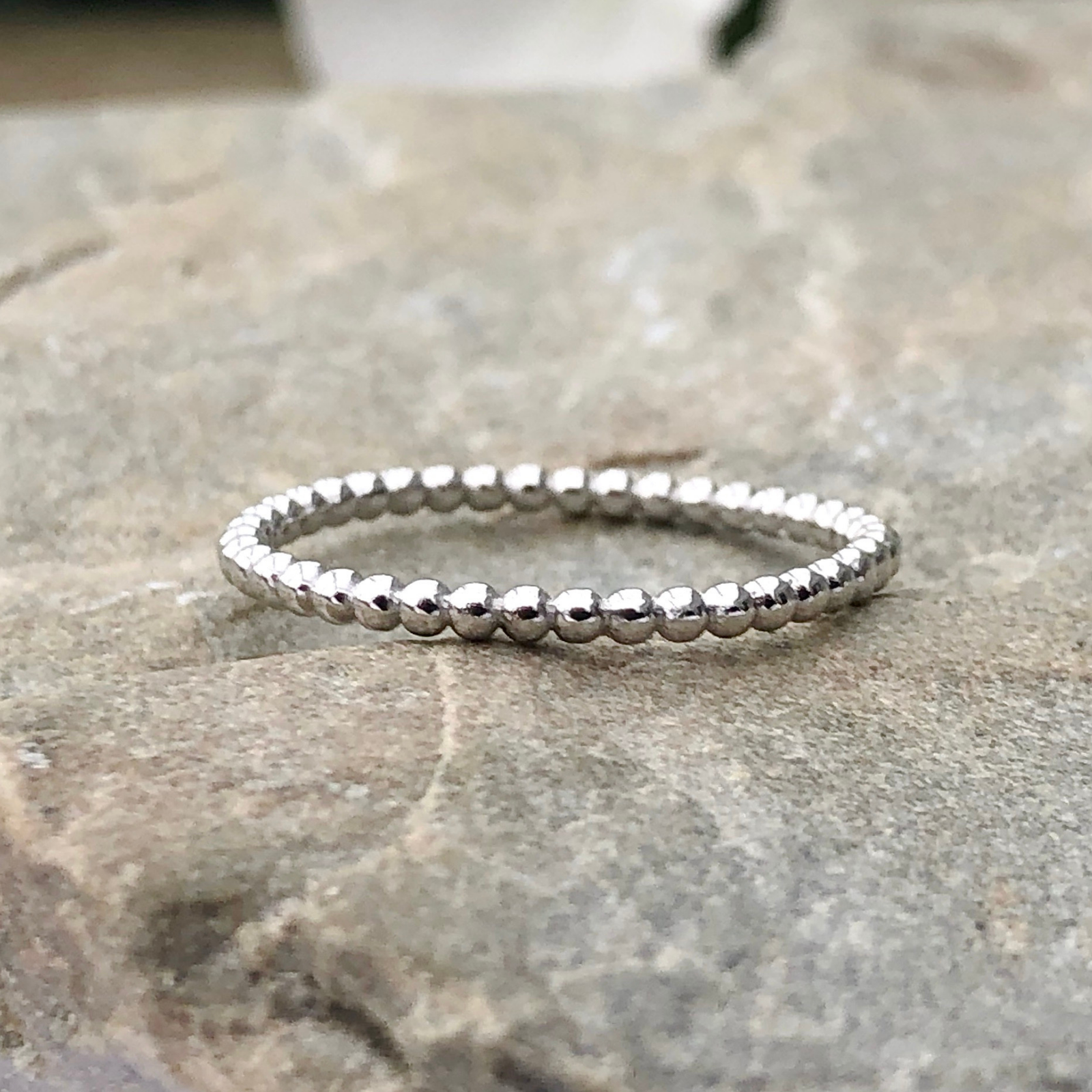 Sterling Silver Dots Ring