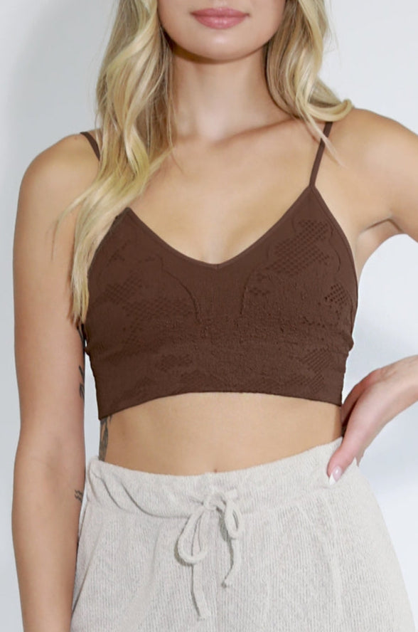 Seamless Lace Bralette