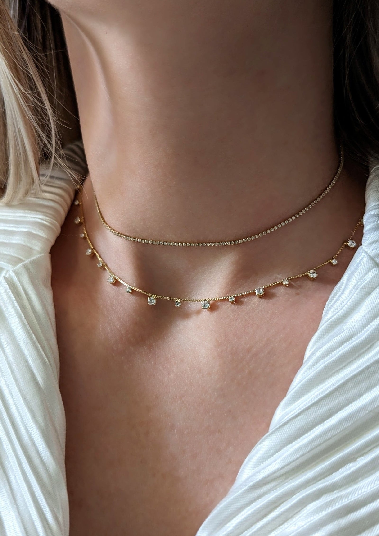 Harper Mini Tennis Necklace