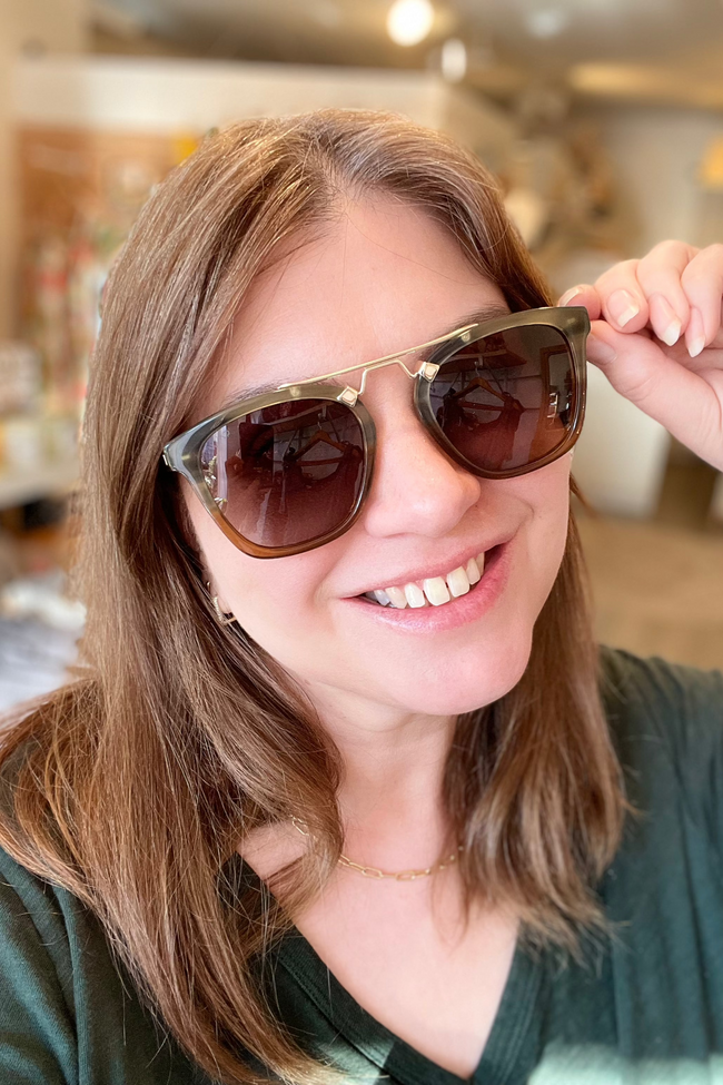 Demi - Polarized Square Sunglasses