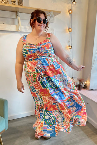 Tomo Jersey Midi Dress