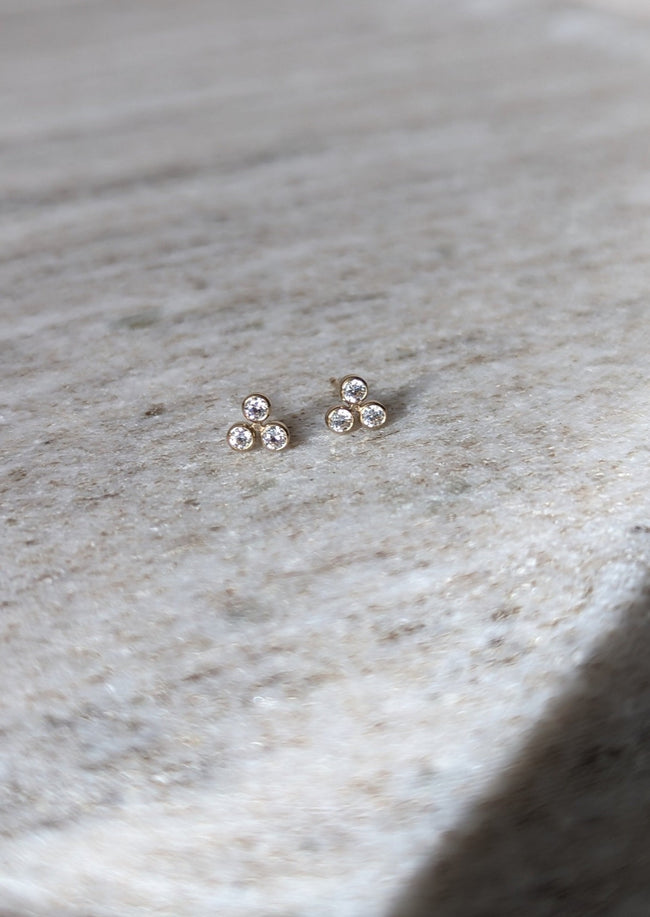 Trio Studs by Layer the Love