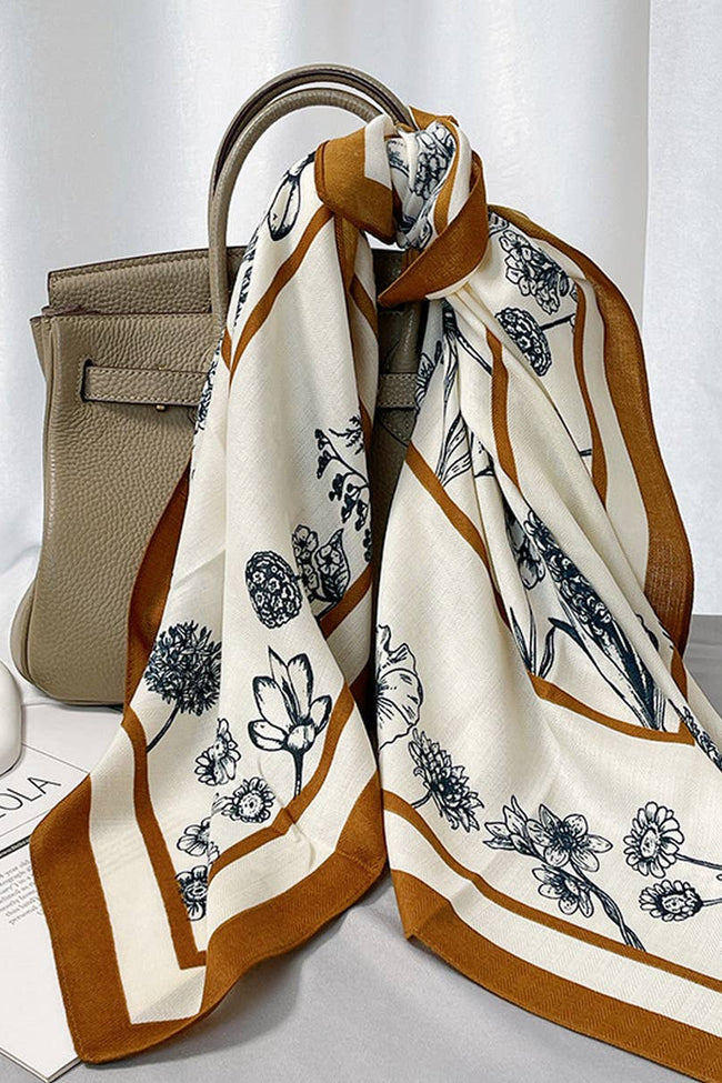 Botanical Flowy Scarf
