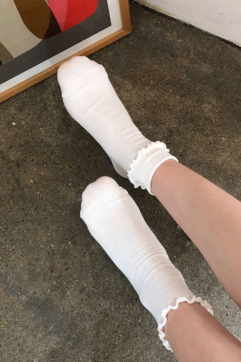 Crew Frill Socks
