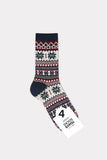 Snowflake Thick Crew Socks