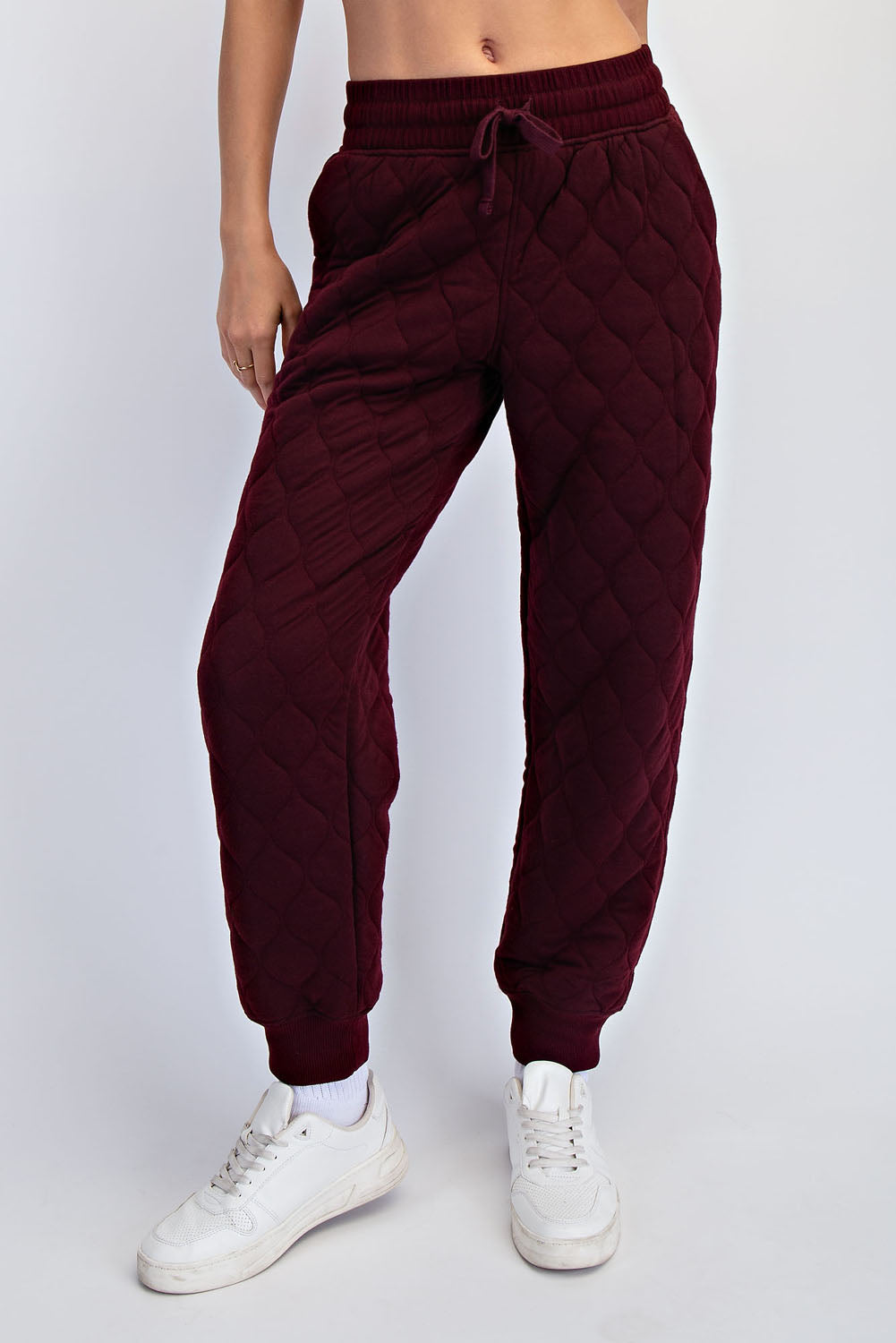 Quilted Jogger Pant