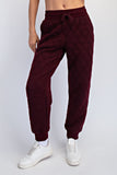 Quilted Jogger Pant