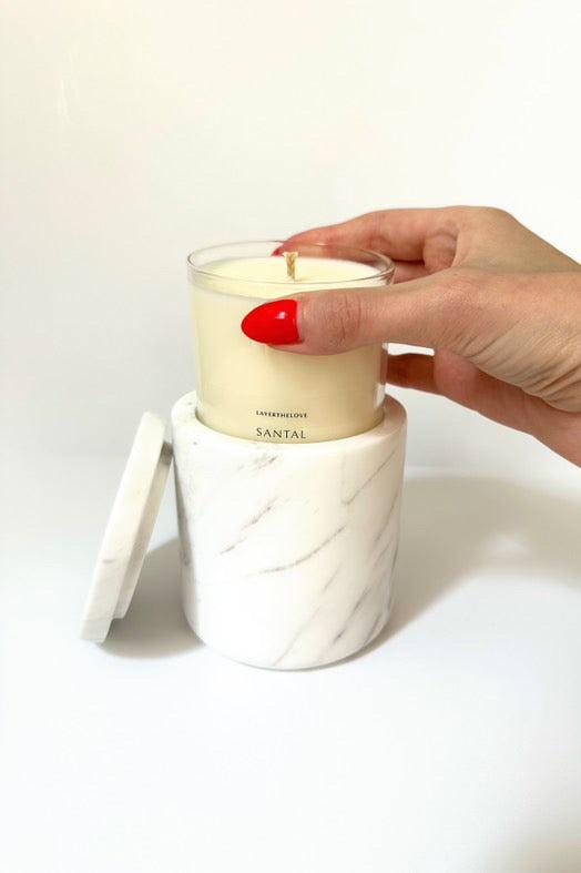 Luxe Natural Stone Candle Refill