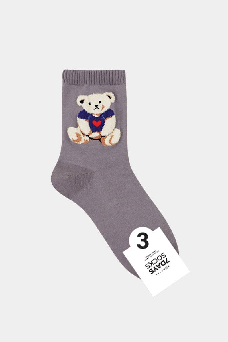 Crew Teddy Bear Socks