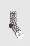 Crew White Flower Socks