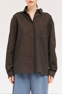 Dark Gingham Shirt