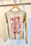 Queen of Hearts and Champagne Sweatshirt