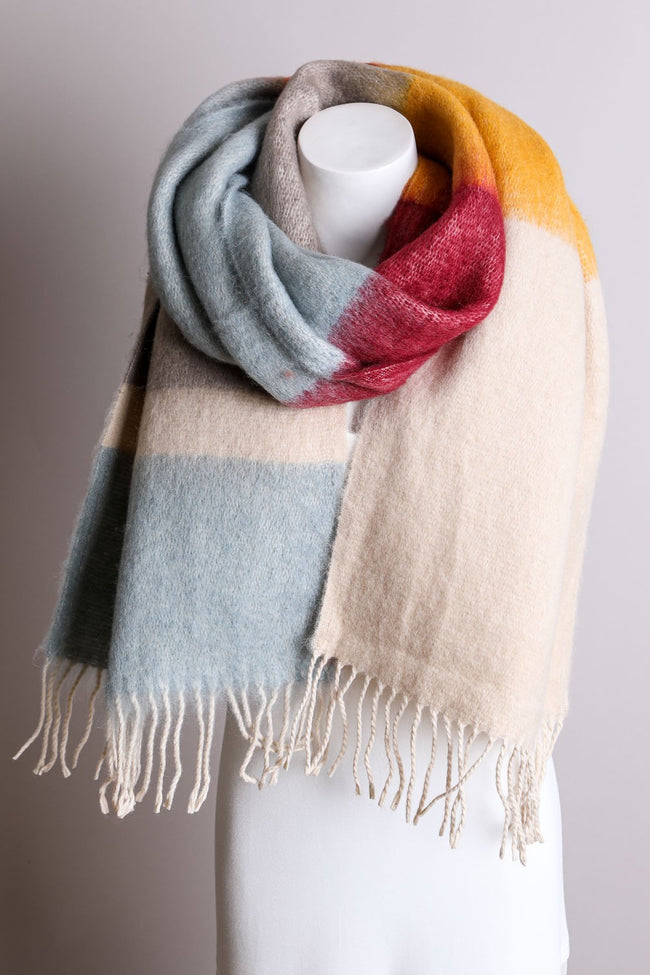 Chunky Stripes Scarf