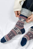 Snowflake Thick Crew Socks
