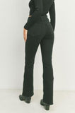 Final Sale - Slim Flare Black Jeans