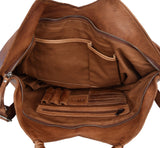 Nelly Handcrafted Leather Crossbody Tote