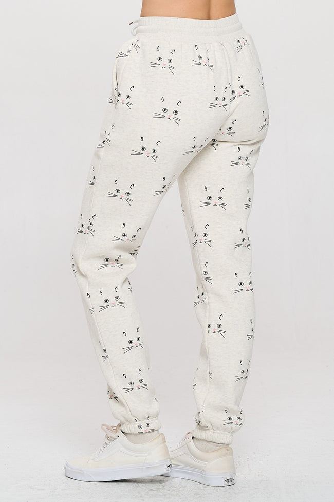 Cat Jogger Sweatpants