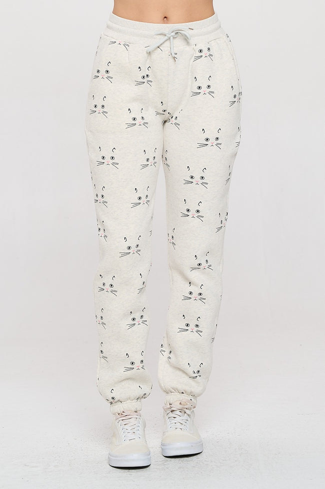 Cat Jogger Sweatpants