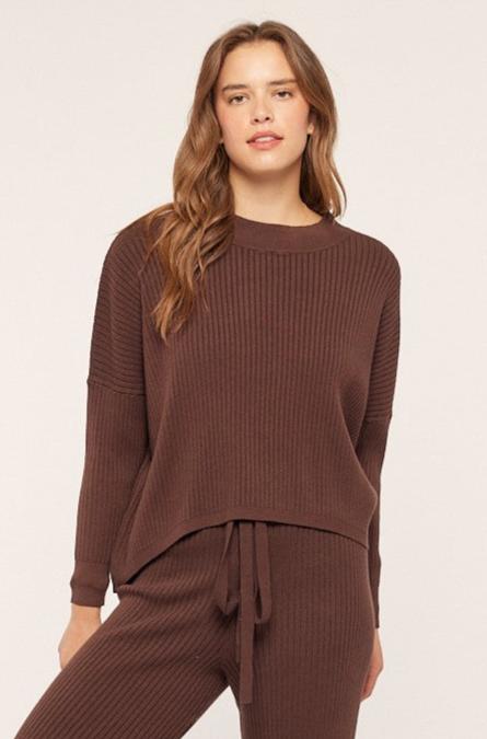 Relaxed Rib Sweater