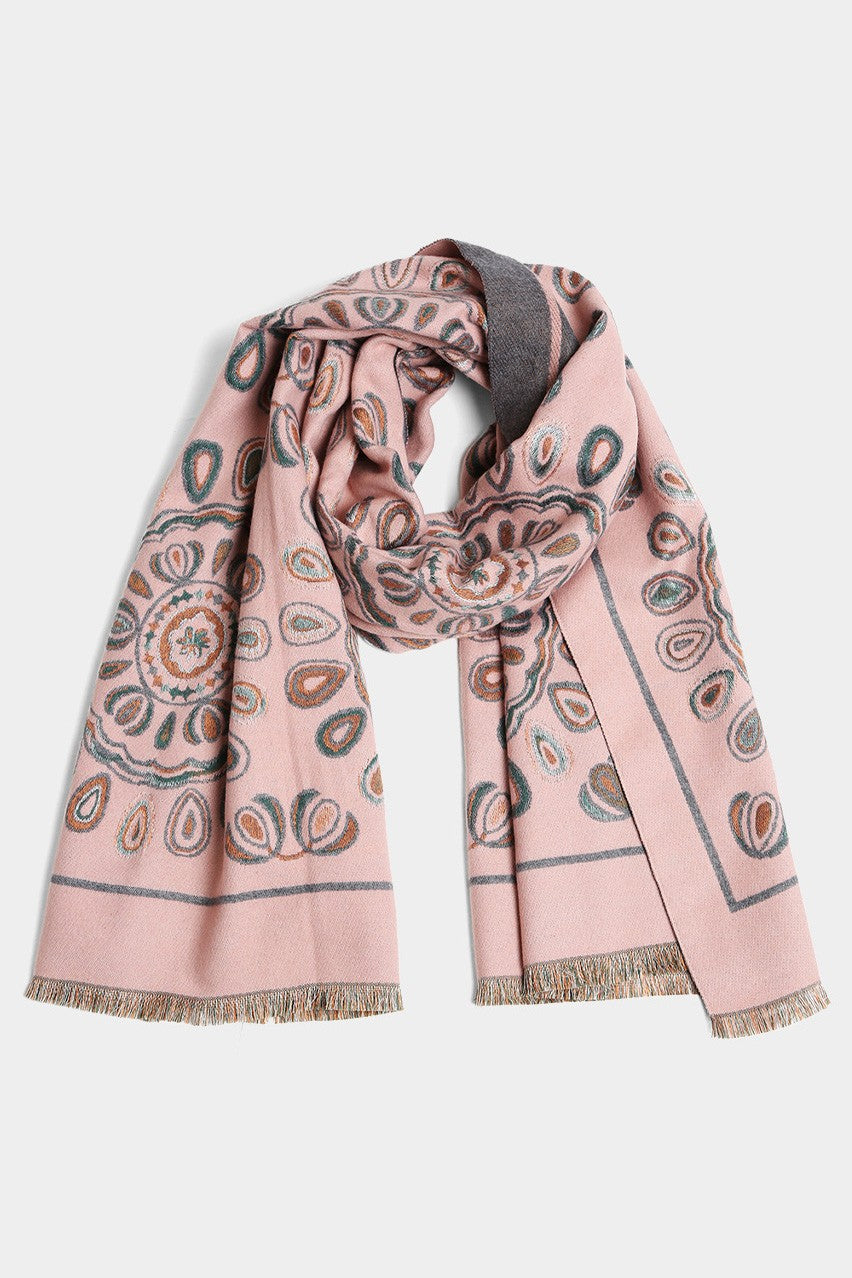 Printed Oblong Scarf