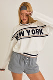 New York Crew Neck Sweater