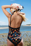 Night Imagination Reversible One-Piece Swimsuit