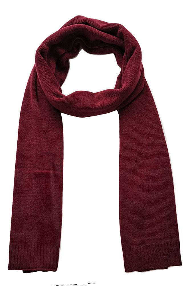 Solid Light Knit Scarf