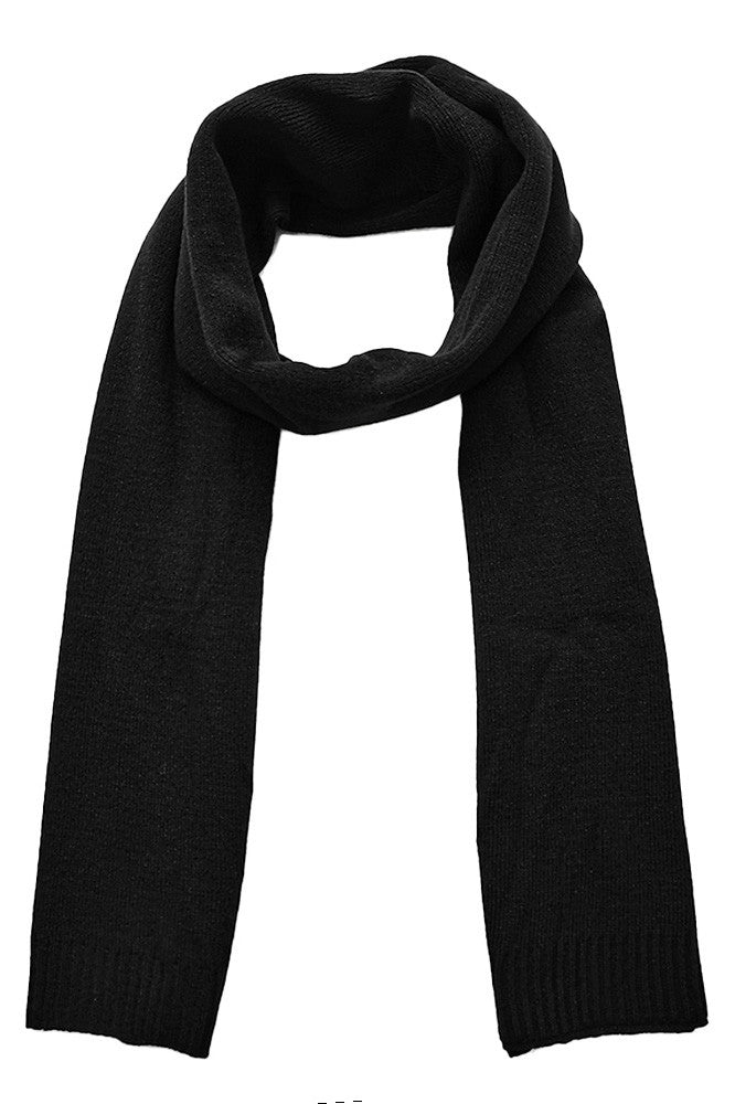 Solid Light Knit Scarf