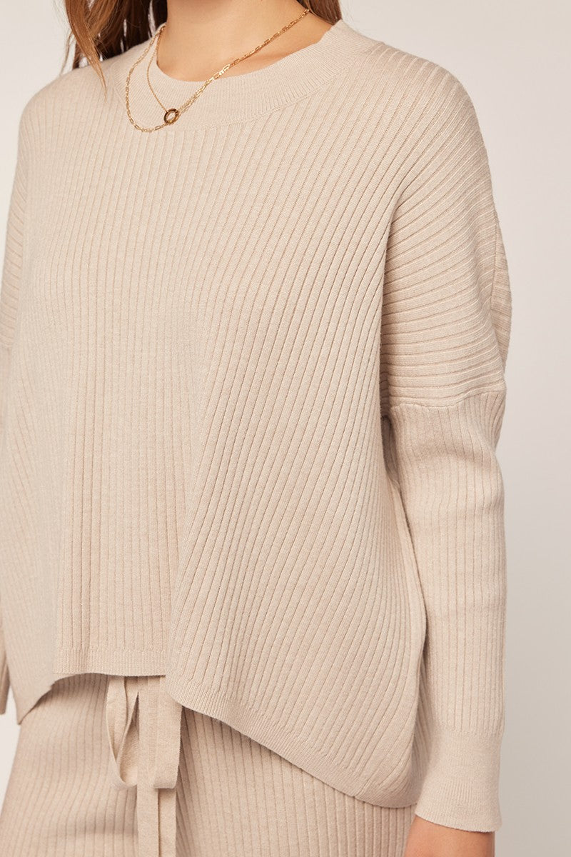 Relaxed Rib Sweater