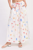 Bikini Print Maxi Skirt