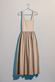 Poplin Combo Midi Dress