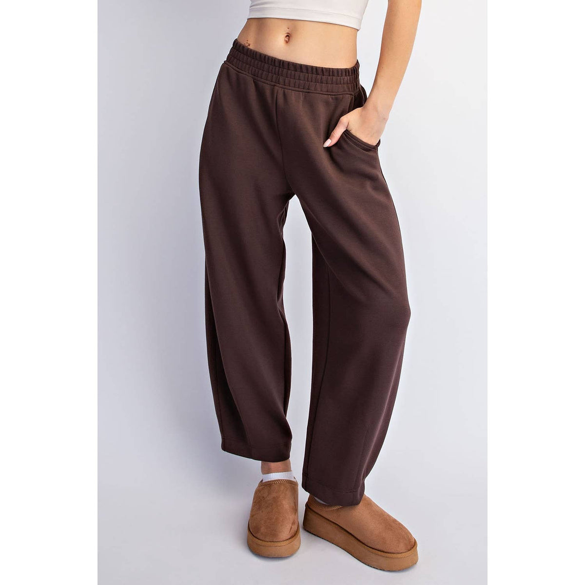 Luxe Lounge Barrel Pants