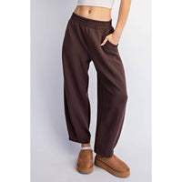 Luxe Lounge Barrel Pants
