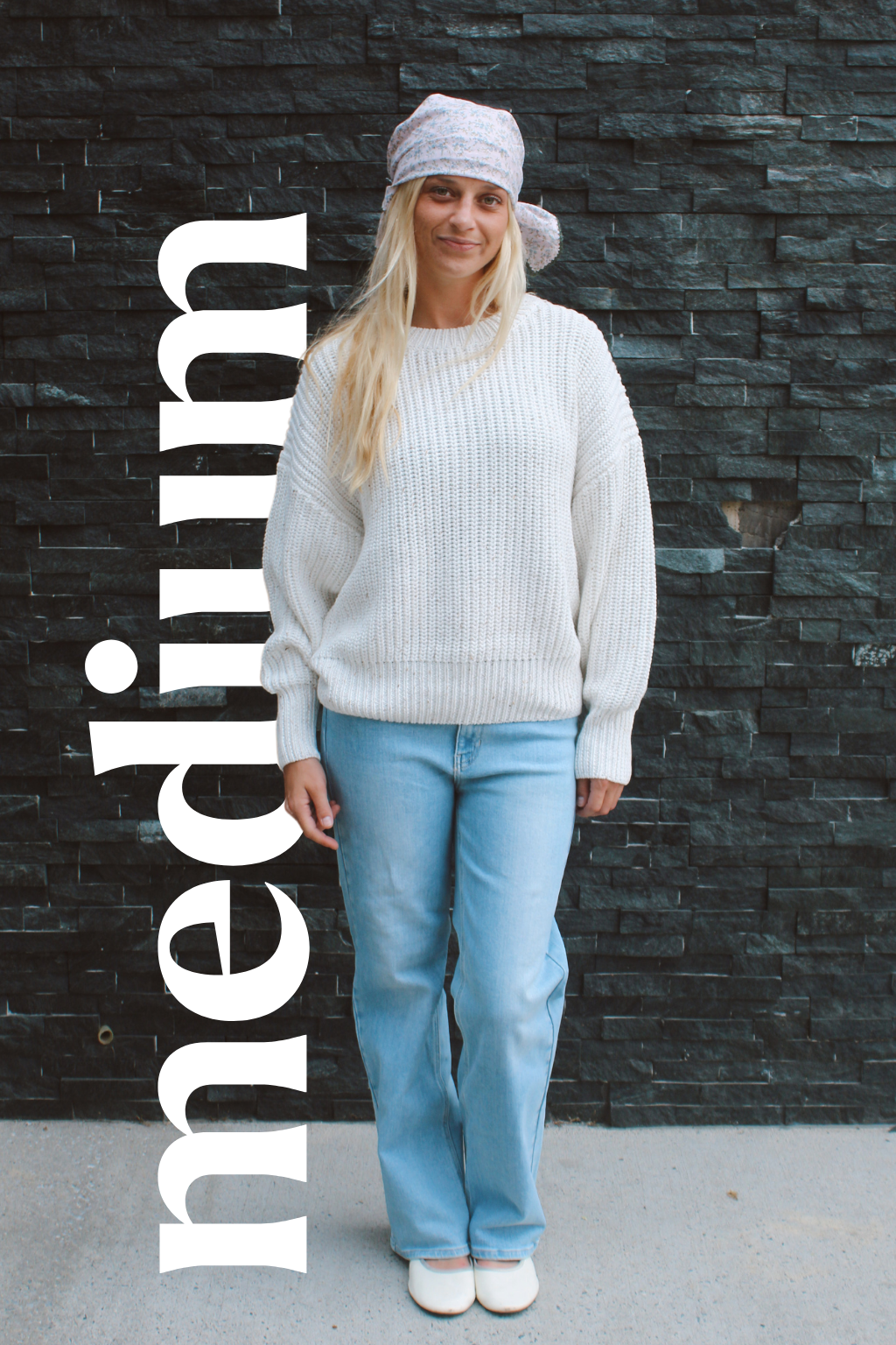 100% Cotton Chunky Sweater