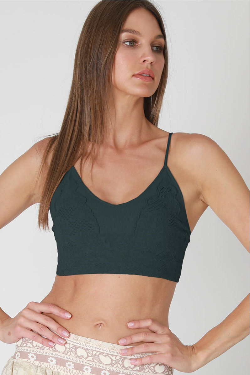 Seamless Lace Bralette