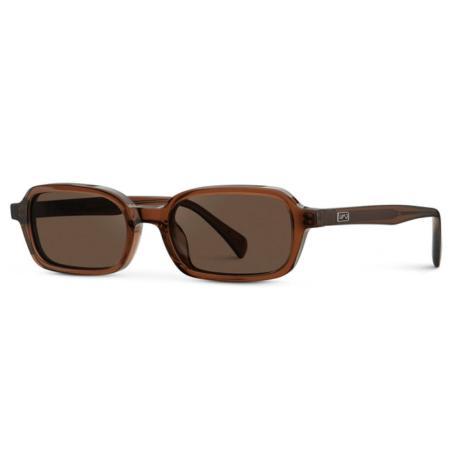 Ayla - Slim Anti-Reflective Rectangular Sunglasses