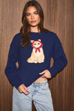 Cat Patterned Sweater