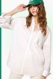 Oversized Poplin Shirt