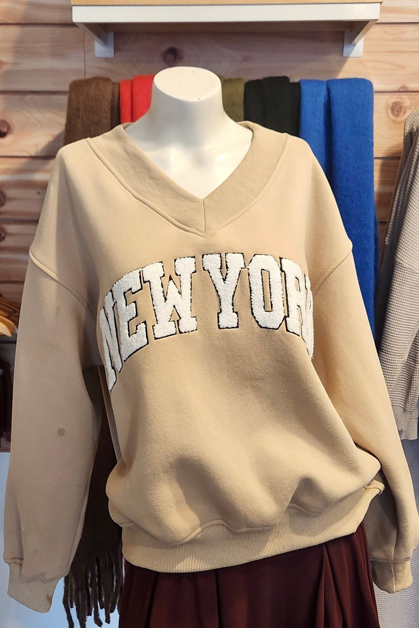 New York Patch Sweatshirt