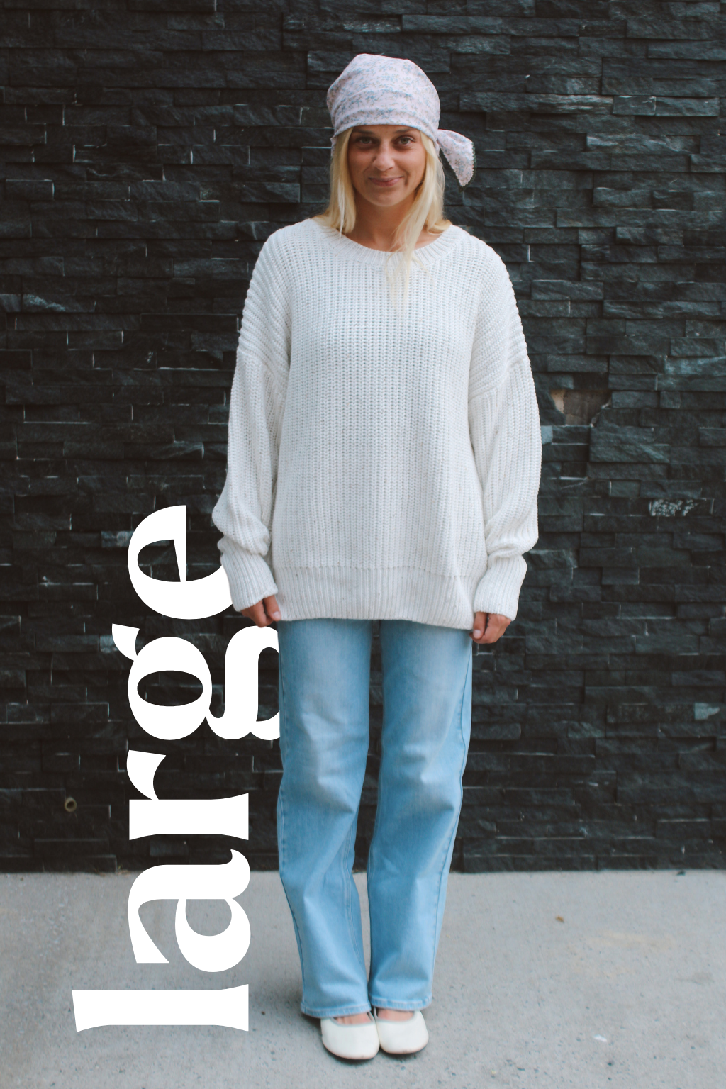 100% Cotton Chunky Sweater