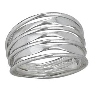 Banded Sterling Silver Ring