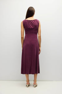 Sleek Knit Midi Dress