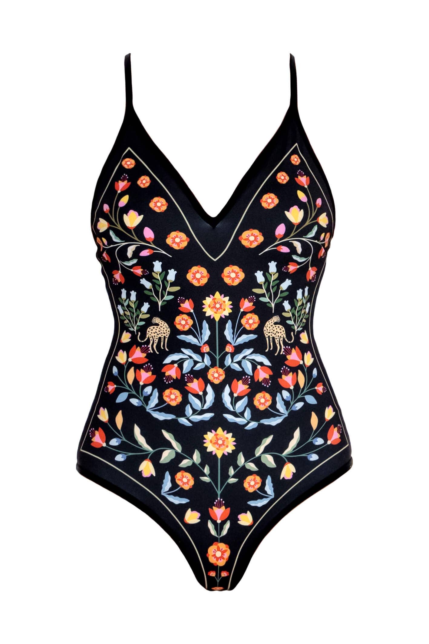 Night Imagination Reversible One-Piece Swimsuit