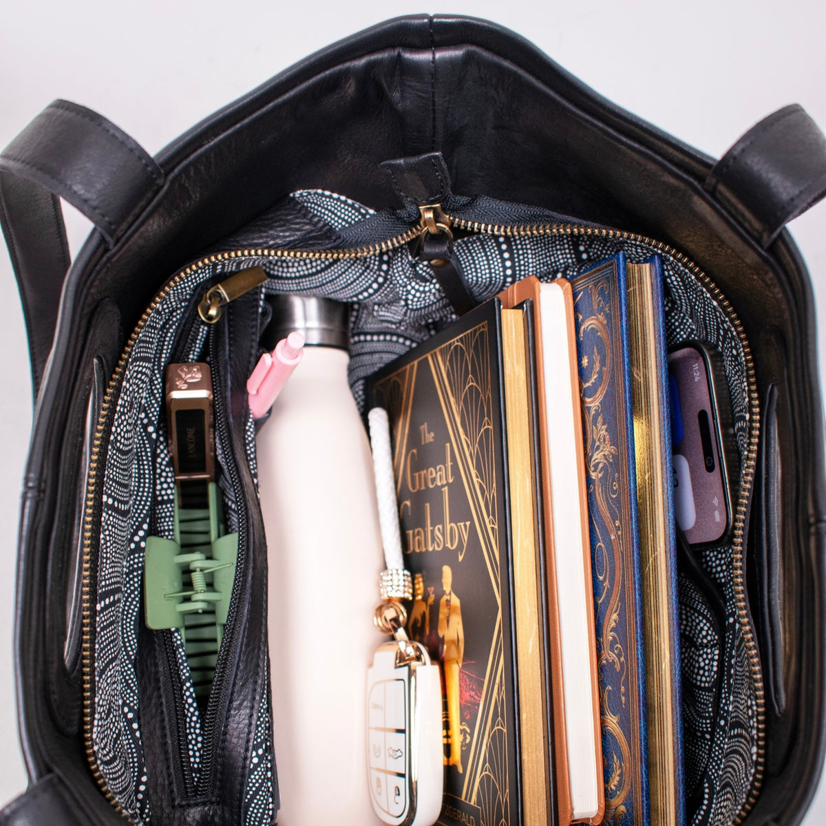 Mare Studded Leather Bag