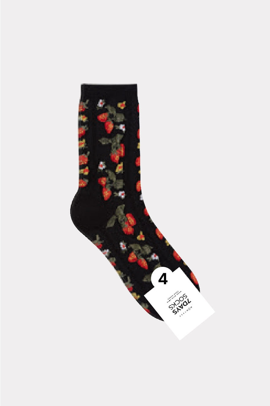 Crew Strawberry Socks