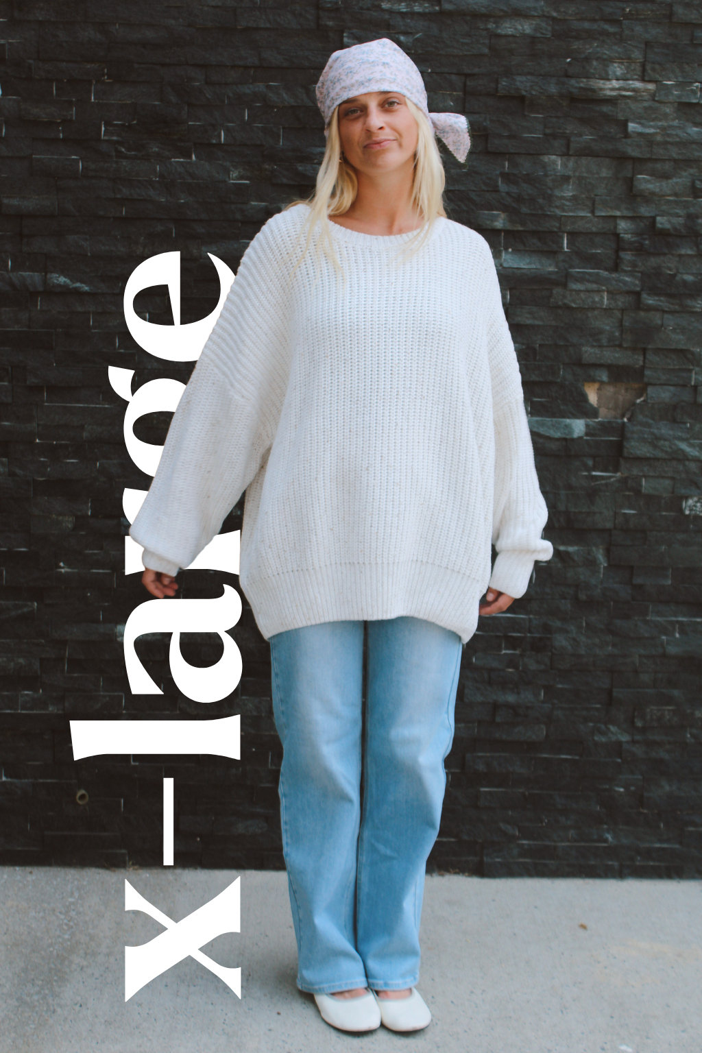 100% Cotton Chunky Sweater