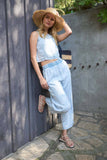 Washed Tencel Relaxed Pant