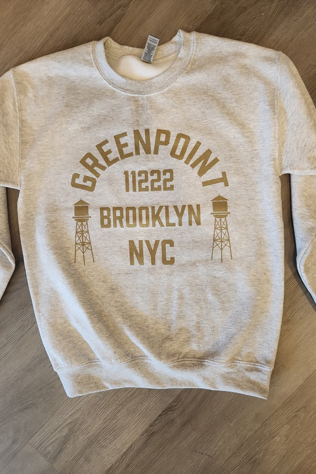 Greenpoint Water Tower Graphic Sweatshirt