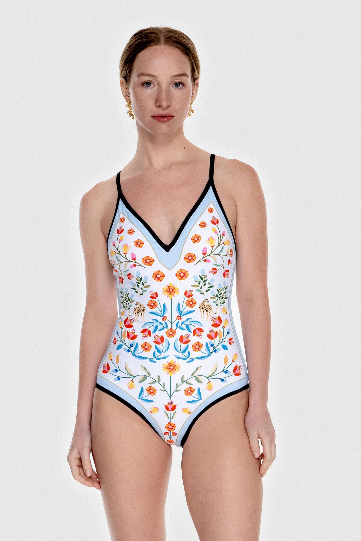 Night Imagination Reversible One-Piece Swimsuit